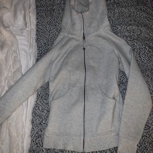 Lulu lemon jacket w a hood.